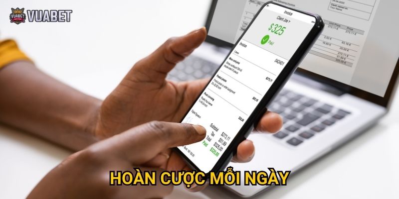 Chương trình hoàn cược mỗi ngày của Vuabet88 hoạt động thế nào?